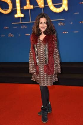 Nina Moghaddam Europapremiere von Sing im Cinedom in Köln am 27.11.2016
