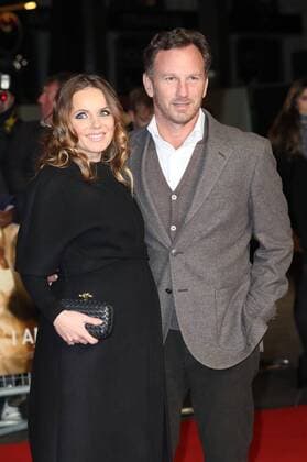 Bilder des Tages . 28 11 2016. London, United Kingdom. Geri Halliwell and Christian Horner at the I am Bolt premiere in London.  xStephenxLockx xi-Imagesx IIM-13908-0020