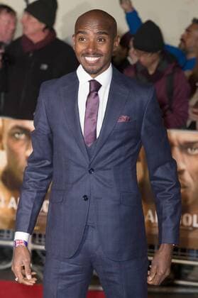 British distance runner Mo Farah attends the World Premiere of I Am Bolt held at Odeon Leicester Square in London. NOVEMBER 28th 2016  MISx163671