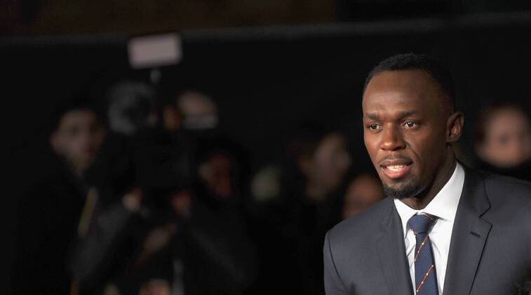 November 28, 2016 - London, England, United Kingdom - Usain Bolt attends the World Premiere of I Am Bolt at Odeon Leciester Square. London United Kingdom - ZUMAs147 20161128_zap_s147_013