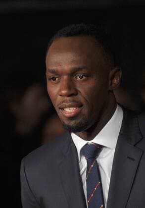 November 28, 2016 - London, England, United Kingdom - Usain Bolt attends the World Premiere of I Am Bolt at Odeon Leciester Square. London United Kingdom - ZUMAs147 20161128_zap_s147_012