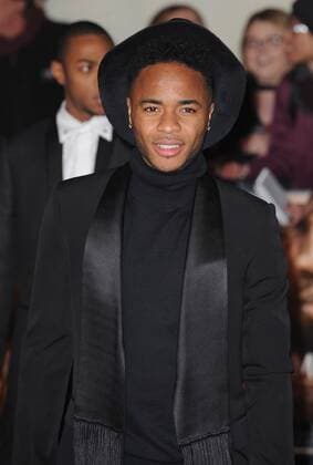 November 28, 2016 - London, England, United Kingdom - Rahim Sterling attends the World Premiere of I Am Bolt at Odeon Leciester Square. London United Kingdom - ZUMAs147 20161128_zap_s147_021
