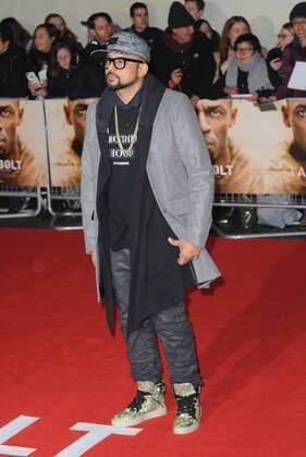November 28, 2016 - London, England, United Kingdom - Sean Paul attends the World Premiere of I Am Bolt at Odeon Leciester Square. London United Kingdom - ZUMAs147 20161128_zap_s147_024