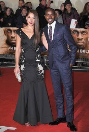 November 28, 2016 - London, England, United Kingdom - Mo Farah attends the World Premiere of I Am Bolt at Odeon Leciester Square. London United Kingdom - ZUMAs147 20161128_zap_s147_047