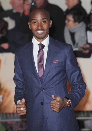 November 28, 2016 - London, England, United Kingdom - Mo Farah attends the World Premiere of I Am Bolt at Odeon Leciester Square. London United Kingdom - ZUMAs147 20161128_zap_s147_053