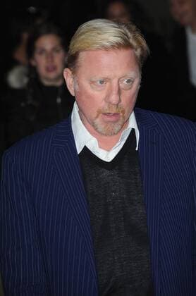 November 28, 2016 - London, England, United Kingdom - Boris Becker attends the World Premiere of I Am Bolt at Odeon Leciester Square. London United Kingdom - ZUMAs147 20161128_zap_s147_016