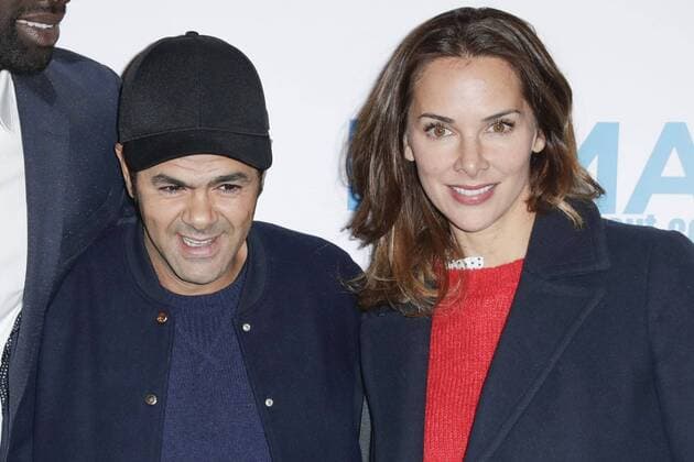 Jamel Debouze und seine Frau Melissa Theuriau - Vor Filmpremiere Premiere - Demain tout commence Plötzlich Papa - Grand Rex Paris - 28 11 2016 GwendolineLeGoff Panoramic 