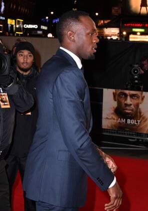 . 28 11 2016. London, United Kingdom. Usain Bolt attends I Am Bolt world film premiere. Screening of documentary I Am Bolt exploring Bolt s legacy of the fastest man in history, at Odeon Leicester Square, London.  xNilsxJorgensenx xi-Imagesx IIM-13910-0011
