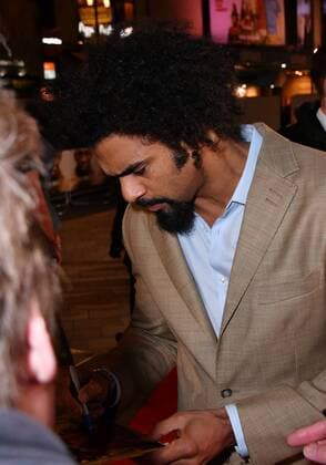 . 28 11 2016. London, United Kingdom. David Haye attends I Am Bolt world film premiere. Screening of documentary I Am Bolt exploring Bolt s legacy of the fastest man in history, at Odeon Leicester Square, London.  xNilsxJorgensenx xi-Imagesx IIM-13910-0035