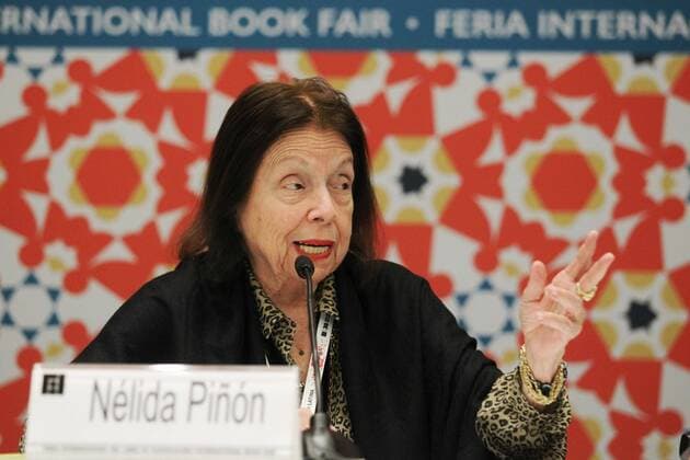 Brazilian writer Nelida Pinon attends the panel What is Latin America? at the third day of the International Book Fair of Guadalajara in Guadalajara, Mexico, 28 November 2016. INTERNATIONAL BOOK FAIR OF GUADALAJARA !ACHTUNG: NUR REDAKTIONELLE NUTZUNG!  EPA 20161129-636159874680170926