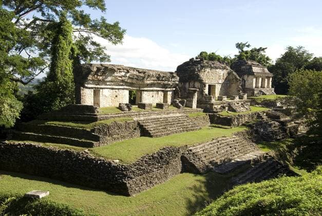 Palenque, UNESCO World Heritage Site, Mexico, North America Copyright: TonyxWaltham 29-5197