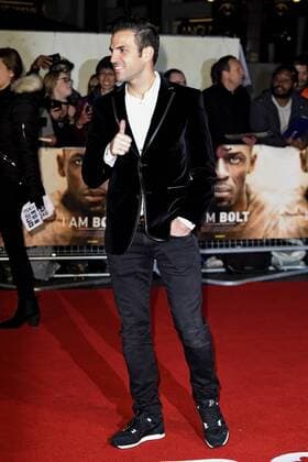 Cesc Fabregas bei der Weltpremire des Dokumentarfilms I am Bolt im Odeon Leicester Square. London, 28.11.2016 Cesc FÃ bregas  Foto:xS.xVasx xFuturexImage