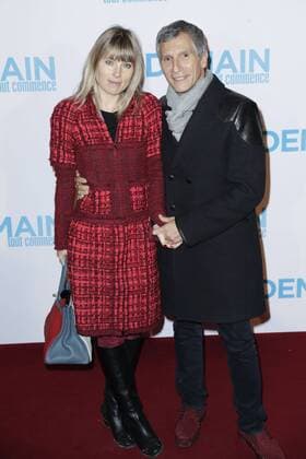 Melanie Page und Nagui - Vor Filmpremiere Premiere - Demain tout commence Plötzlich Papa - Grand Rex Paris - 28 11 2016 GwendolineLeGoff Panoramic 