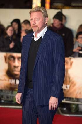 Boris Becker bei der I Am Bolt Film Premiere am 28.11.2016 in London I Am Bolt World Premiere in London, 2016 