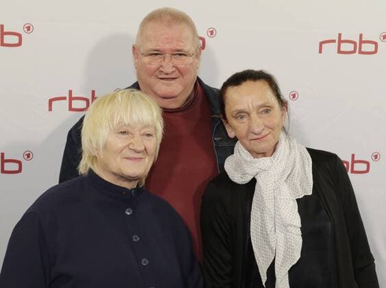 Carmen-Maja Antoni, Schauspieler Horst Krause, Angelika Böttiger, Krauses Glück auf großer Leinwand: Premiere mit Horst Krause am 29. November im Kino Thalia in Potsdam, 29.11.2016