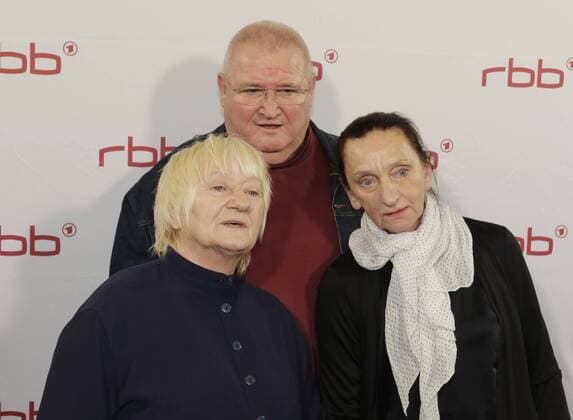 Carmen-Maja Antoni, Schauspieler Horst Krause, Angelika Böttiger, Krauses Glück auf großer Leinwand: Premiere mit Horst Krause am 29. November im Kino Thalia in Potsdam, 29.11.2016