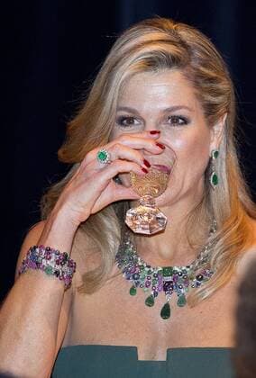 29-11-2016 The Hague Queen Maxima and Queen Mathilde and King Willem-Alexander and King Filip and Princess Beatrix and Princess Laurentien and Prince Constantijn and Princess visiting a concert with the National Orchestra of Belgium and Ozark Henry at the muziekbuilding ’t IJ on the 2nd day of the 3 day statevisit to the Netherlands.  Copyright: ppex