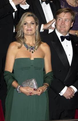 Belgische und niederländische Königsfamilien besuchen Konzert in Den Haag 29-11-2016 The Hague Queen Maxima and Queen Mathilde and King Willem-Alexander and King Filip and Princess Beatrix and Princess Laurentien and Prince Constantijn and Princess visiting a concert with the National Orchestra of Belgium and Ozark Henry at the muziekbuilding ’t IJ on the 2nd day of the 3 day statevisit to the Netherlands.  Copyright: ppex
