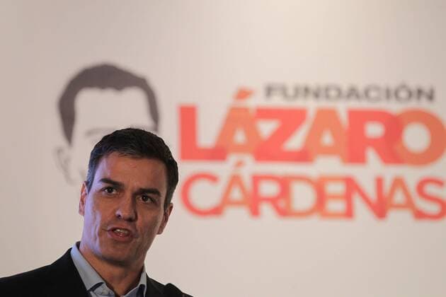Former leader of the Spanish Socialist Party PSOE Pedro Sanchez takes part at the conference The social-democrat leadership in Europe during the forum Progressive Movements and Citizens in Latin America and Europe in Mexico City, Mexico, 29 November 2016. PROGRESSIVE MOVEMENTS AND CITIZENS IN LATIN AMERICA AND EUROPE FORUM IN MEXICO !ACHTUNG: NUR REDAKTIONELLE NUTZUNG!  MEX002 20161129-636160576087470472