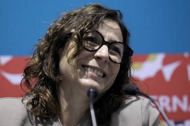 Roberto Bolano s widow Carolina Lopez takes part at a press conference during the 30th International Book Fair of Guadalajara, Jalisco, Mexico, 29 November 2016. INTERNATIONAL BOOK FAIR OF GUADALAJARA !ACHTUNG: NUR REDAKTIONELLE NUTZUNG!  MEX001 20161129-636160579433826472