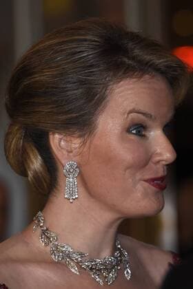 The Netherlands , Amsterdam , Nov 29 , 2016 - Second day of a three days State visit of Belgian royal couple in The Netherlands, in Amsterdam - Queen Mathilde of Belgium , King Philippe - Filip of Belgium, Dutch King Willem-Alexander and Dutch Queen Maxima - Concert at Concertgebouw Copyright POOL Reporters Reporters GYS 