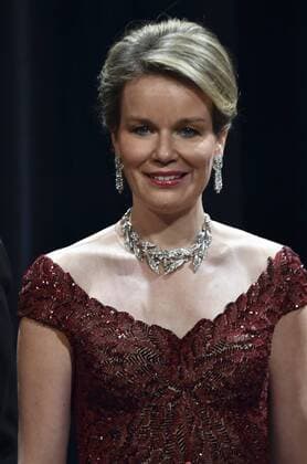 The Netherlands , Amsterdam , Nov 29 , 2016 - Second day of a three days State visit of Belgian royal couple in The Netherlands, in Amsterdam - Queen Mathilde of Belgium , King Philippe - Filip of Belgium, Dutch King Willem-Alexander and Dutch Queen Maxima - Concert at Concertgebouw Copyright POOL Reporters Reporters GYS  ERICxLALMAND