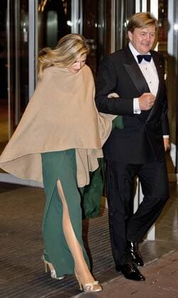 29-11-2016 The Hague Queen Maxima and Queen Mathilde and King Willem-Alexander and King Filip and Princess Beatrix and Princess Laurentien and Prince Constantijn and Princess Margriet visiting a concert with the National Orchestra of Belgium and Ozark Henry at the muziekbuilding ’t IJ on the 2nd day of the 3 day statevisit to the Netherlands.  Copyright: PPEx