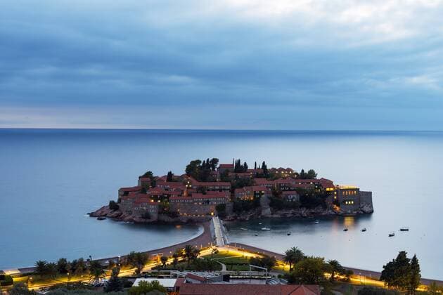 Aman Sveti Stefan island, Montenegro, Europe Copyright: ChristianxKober 733-7001