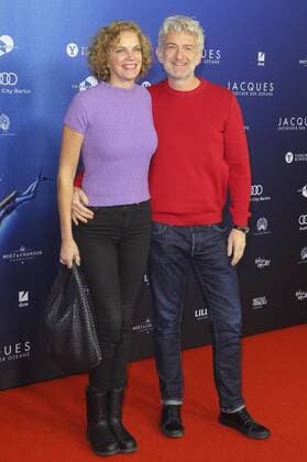 Dominic Raacke mit Freundin Alexandra Rohleder bei der Eröffnung der 16. Französischen Filmwoche Berlin mit der Premiere des Kinofilms Jacques - Entdecker der Ozeane L odyssee im Kino International. Berlin, 30.11.2016 Foto:xO.xWoellnerx xFuturexImage