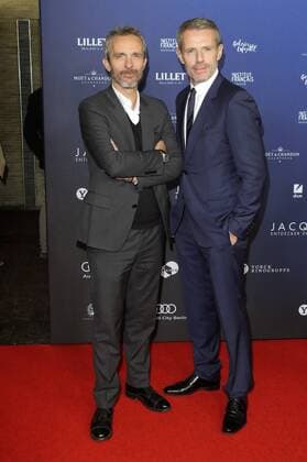 Jerome Salle und Lambert Wilson bei der Eröffnung der 16. Französischen Filmwoche Berlin mit der Premiere des Kinofilms Jacques - Entdecker der Ozeane L odyssee im Kino International. Berlin, 30.11.2016 Foto:xO.xWoellnerx xFuturexImage