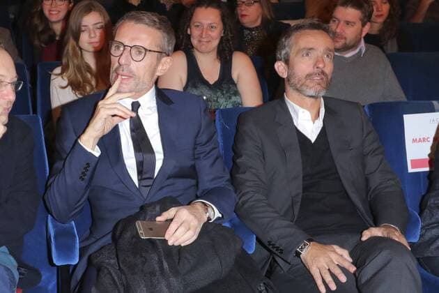 Lambert Wilson und Jerome Salle bei der Eröffnung der 16. Französischen Filmwoche Berlin mit der Premiere des Kinofilms Jacques - Entdecker der Ozeane L odyssee im Kino International. Berlin, 30.11.2016 Foto:xO.xWoellnerx xFuturexImage