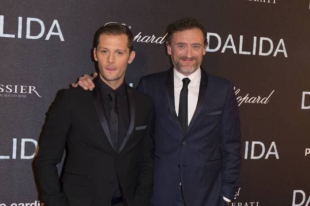 Nicolas Duvauchelle - Jean Paul Rouve CELEBRITES : Filmpremiere Premiere Film DALIDA - Paris - 30 11 2016 StephenCaillet Panoramic 