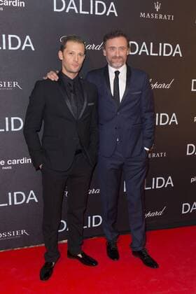Nicolas Duvauchelle - Jean Paul Rouve CELEBRITES : Filmpremiere Premiere Film DALIDA - Paris - 30 11 2016 StephenCaillet Panoramic 