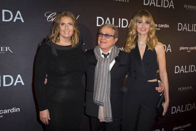 Lisa Azuelos - Orlando - Sveva Alviti CELEBRITES : Filmpremiere Premiere Film DALIDA - Paris - 30 11 2016 StephenCaillet Panoramic 