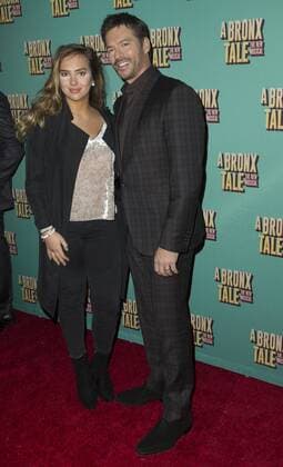 NYC: A Bronx Tale Musical Jill Goodacre & Harry Connick Jr attend the opening night for A Bronx Tale, The New Musical at Longacre Theatre in NYC.  LevxRadin