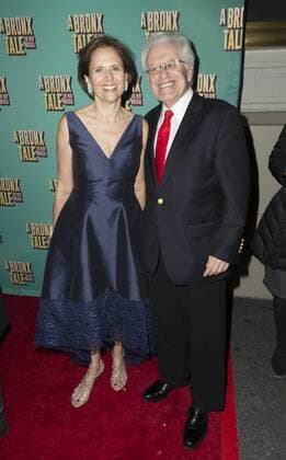 NYC: A Bronx Tale Musical Jill Rose & Jerry Zaks attend the opening night for A Bronx Tale, The New Musical at Longacre Theatre in NYC.  LevxRadin