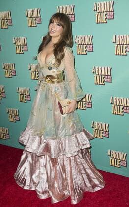 NYC: A Bronx Tale Musical Thalia attends the opening night for A Bronx Tale, The New Musical at Longacre Theatre in NYC.  LevxRadin