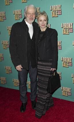 NYC: A Bronx Tale Musical Terrence Mann & Charlotte D’Anboise attend the opening night for A Bronx Tale, The New Musical at Longacre Theatre in NYC.  LevxRadin