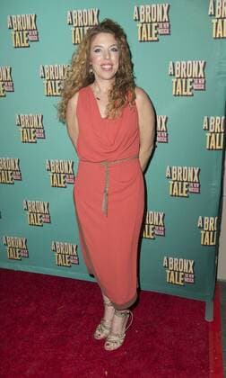 NYC: A Bronx Tale Musical Kristin Hanggi attends the opening night for A Bronx Tale, The New Musical at Longacre Theatre in NYC.  LevxRadin