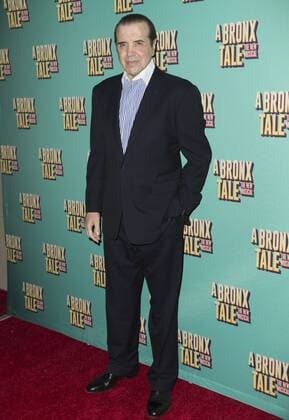 NYC: A Bronx Tale Musical Chazz Palminteri attends the opening night for A Bronx Tale, The New Musical at Longacre Theatre in NYC.  LevxRadin