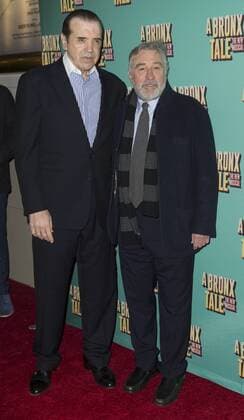 Bilder des Tages NYC: A Bronx Tale Musical Chazz Palminteri & Robert De Niro attends the opening night for A Bronx Tale, The New Musical at Longacre Theatre in NYC.  LevxRadin