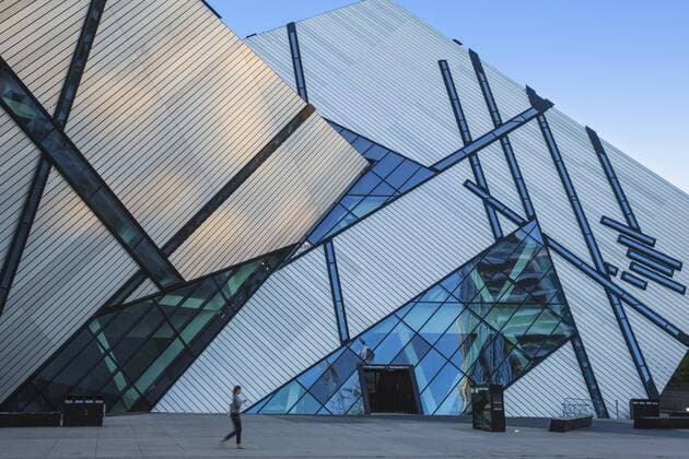 Michael Lee-Chin Crystal, Architect Daniel Libeskind, Royal Ontario Museum, Toronto, Ontario, Canada, North America Copyright: JanexSweeney 1104-422