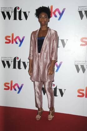 Michaela Coel attends the Women in film and Television Awards at the Hilton Hotel on Park Lane in London. DECEMBER 2nd 2016  TSTx163715