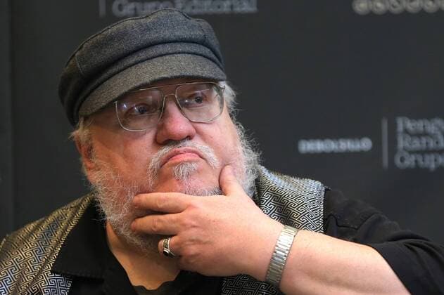 Buchmesse in Guadalajara, Mexiko US writer George R.R. Martin, author of the literary saga Game of Thrones , delivers a press conference during the 30th International Book Fair of Guadalajara in Jalisco, Mexico, 02 December 2016. GEORGE R.R. MARTIN AT THE INTERNATIONAL BOOK FAIR !ACHTUNG: NUR REDAKTIONELLE NUTZUNG!  JAL001 20161202-636163091471088678