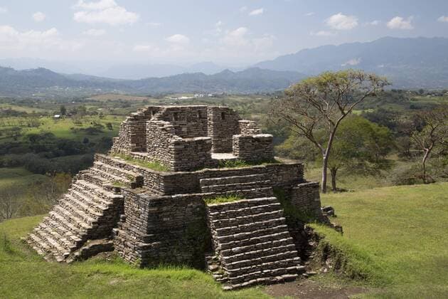 Tonina Archaeological Zone, Chiapas, Mexico, North America Copyright: RichardxMaschmeyer 801-1016