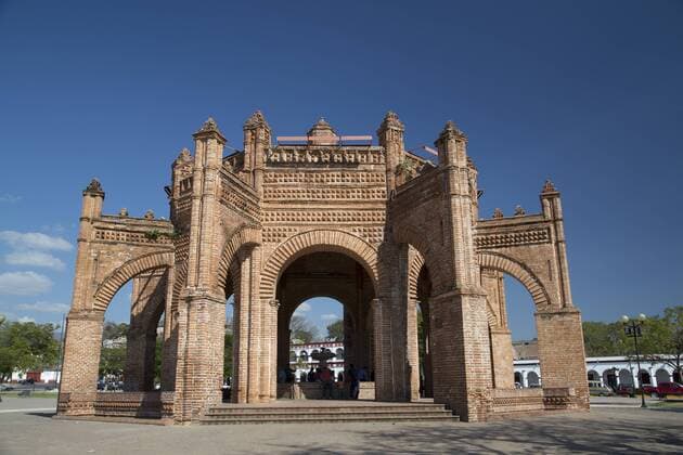 La Pila (the fountain), built in 1562, Chiapa de Corzo, Chiapas, Mexico, North America Copyright: RichardxMaschmeyer 801-1063