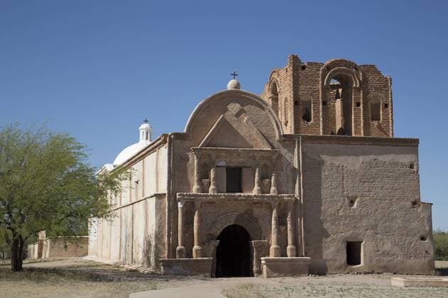 San Jose de Tumacacori Mission, established in 1691, Tumacacori National Historic Park, New Mexico, United States of America, North America Copyright: RichardxMaschmeyer 801-1111