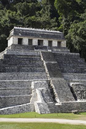 Temple of Inscriptions, Palenque Archaeological Park, UNESCO World Heritage Site, Palenque, Chiapas, Mexico, North America Copyright: RichardxMaschmeyer 801-1242