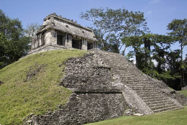 Temple of the Count, Palenque Archaeological Park, UNESCO World Heritage Site, Palenque, Chiapas, Mexico, North America Copyright: RichardxMaschmeyer 801-1250