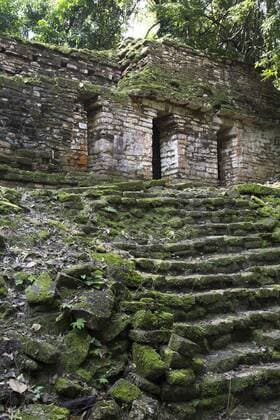 Structure 26, Mayan Archaeological Site, Yaxchilan, Chiapas, Mexico, North America Copyright: RichardxMaschmeyer 801-1269